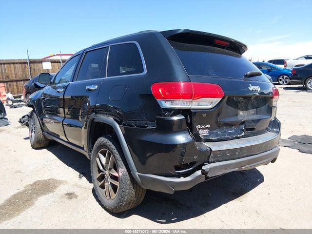 Aukcja sprzedaży 2017 Jeep Grand Cherokee Limited 4x4, vin: 1C4RJFBG9HC932340, numer aukcji: 45378073