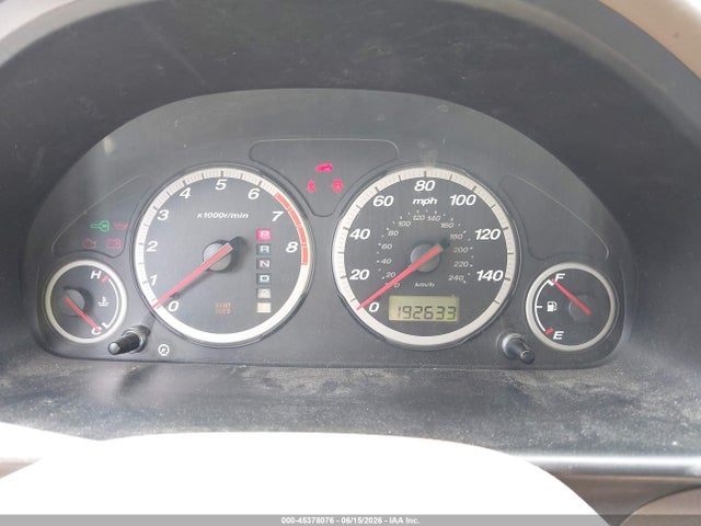 45378076 :رقم المزاد ، JHLRD78892C053735 vin ، 2002 Honda Cr-v Ex مزاد بيع