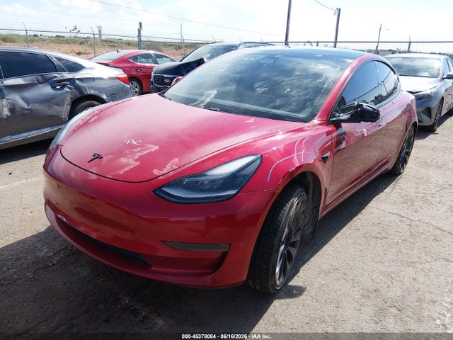 Tesla Model 3 Performance Dual Motor All-wheel Drive 2021 5YJ3E1EC8MF992399 Image 2