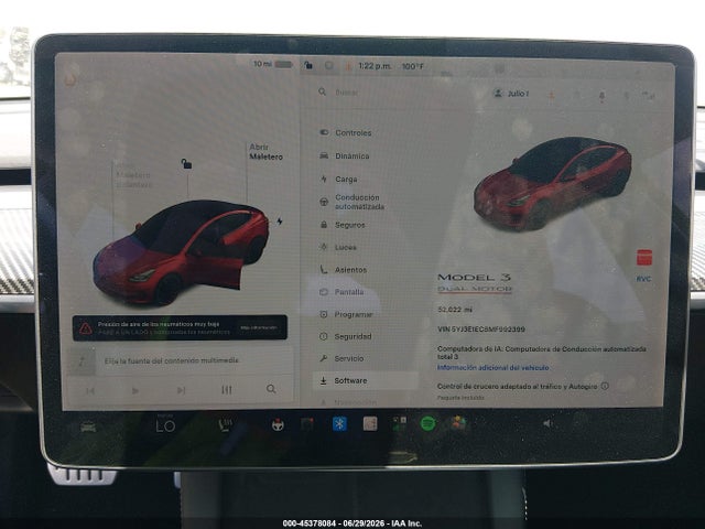 Tesla Model 3 Performance Dual Motor All-wheel Drive 2021 5YJ3E1EC8MF992399 Image 7