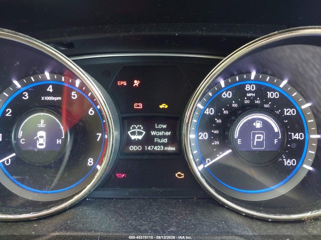 Aukcja sprzedaży 2012 Hyundai Sonata Se, vin: 5NPEC4AC5CH501096, numer aukcji: 45378110