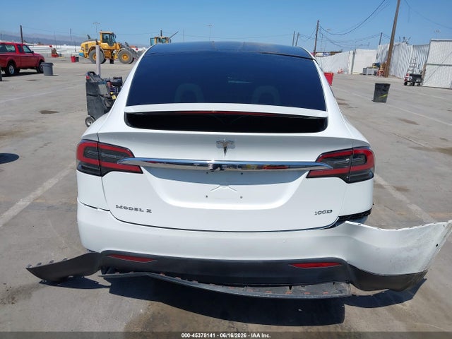 2018 Tesla Model X 100d/75d/p100d მანქანა იყიდება აუქციონზე, vin: 5YJXCBE2XJF091535, აუქციონის ნომერი: 45378141