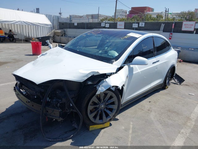 2018 Tesla Model X 100d/75d/p100d მანქანა იყიდება აუქციონზე, vin: 5YJXCBE2XJF091535, აუქციონის ნომერი: 45378141