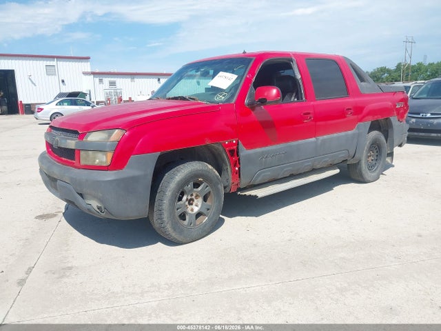 Продажа на аукционе авто 2002 Chevrolet Avalanche 1500, vin: 3GNEK13T82G136118, номер лота: 45378142