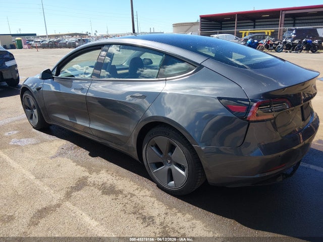 Tesla Model 3 Rear-wheel Drive 2022 5YJ3E1EA7NF122076 Image 3