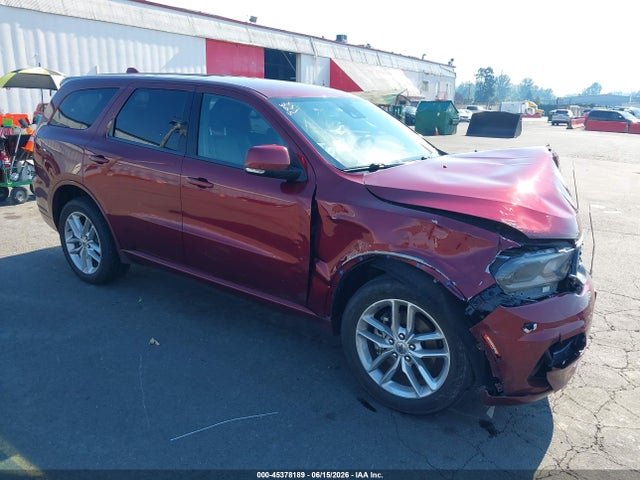 45378189 :رقم المزاد ، 1C4RDJDG8NC219769 vin ، 2022 Dodge Durango Gt Plus Awd مزاد بيع