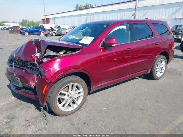45378189 :رقم المزاد ، 1C4RDJDG8NC219769 vin ، 2022 Dodge Durango Gt Plus Awd مزاد بيع