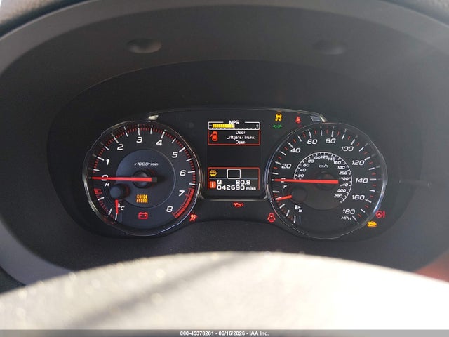 JF1VA1A65M9823915 Subaru WRX