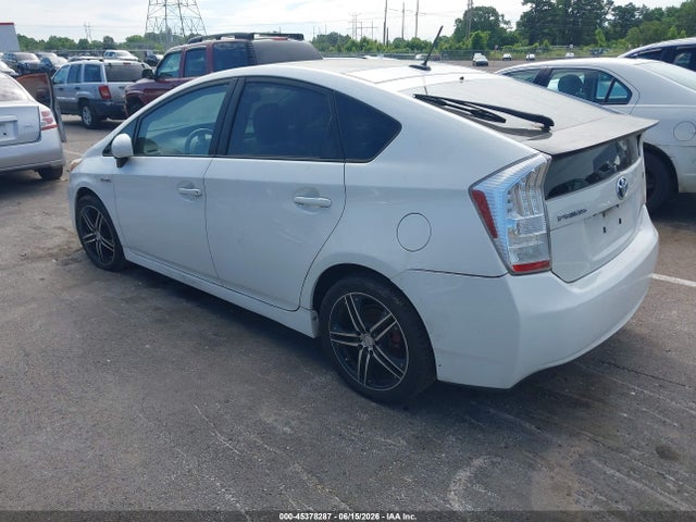 2011 Toyota Prius Four მანქანა იყიდება აუქციონზე, vin: JTDKN3DU0B0252777, აუქციონის ნომერი: 45378287