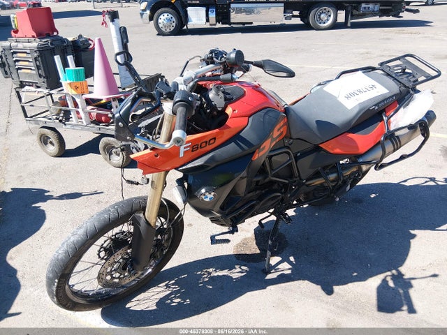45378308 :رقم المزاد ، WB1022905AZU02020 vin ، 2010 Bmw F800 Gs مزاد بيع
