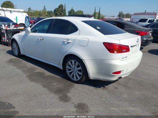 45378357 :رقم المزاد ، JTHBK262885073346 vin ، 2008 Lexus Is 250 مزاد بيع