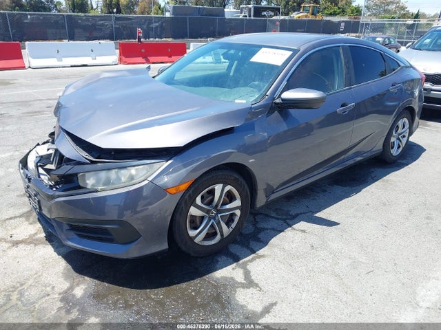 Honda Civic Lx 2017 2HGFC2F57HH536288 Image 2