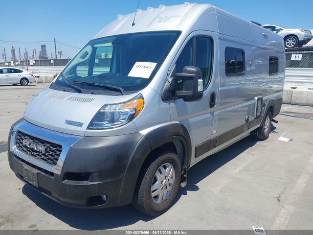 45378466 :رقم المزاد ، 3C6FRVJG8ME504177 vin ، 2021 Ram Promaster 3500 Cargo Van High Roof 159 Wb Ext مزاد بيع
