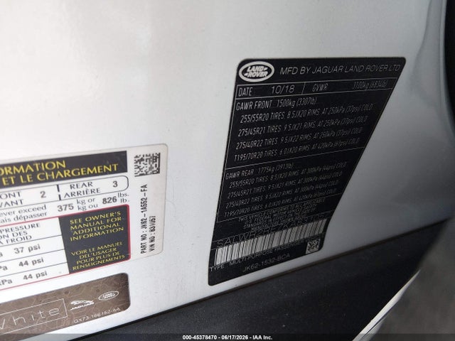 SALWR2RE7KA831057 Land Rover Range Rover Sport Supercharged Dynamic