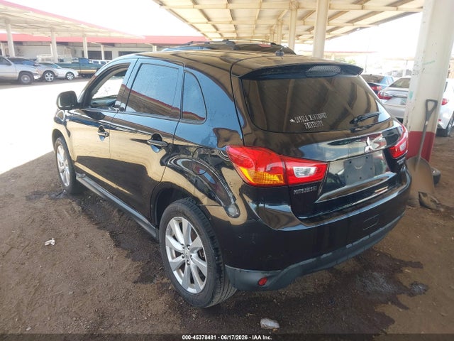 2014 Mitsubishi Outlander Sport Es მანქანა იყიდება აუქციონზე, vin: 4A4AP3AUXEE029110, აუქციონის ნომერი: 45378481