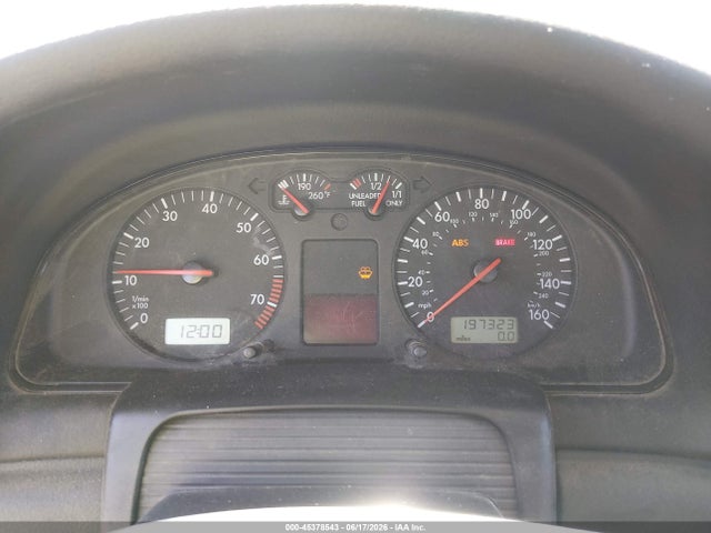 Aukcja sprzedaży 2000 Volkswagen Passat Gls, vin: WVWMA23B1YP362252, numer aukcji: 45378543