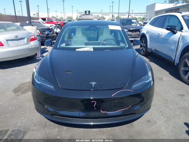 45378603 :رقم المزاد ، 5YJ3E1EA7SF965707 vin ، 2025 Tesla Model 3 Long Range Rear-wheel Drive/standard Rear-wheel Drive مزاد بيع