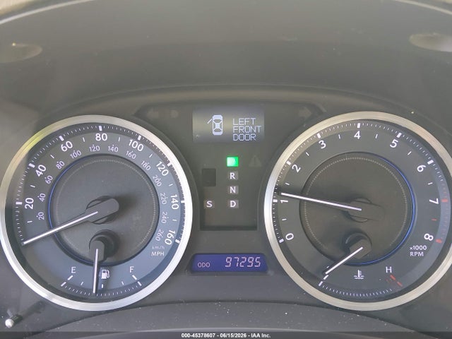 Aukcja sprzedaży 2013 Lexus Is 250, vin: JTHBF5C22D5189422, numer aukcji: 45378607