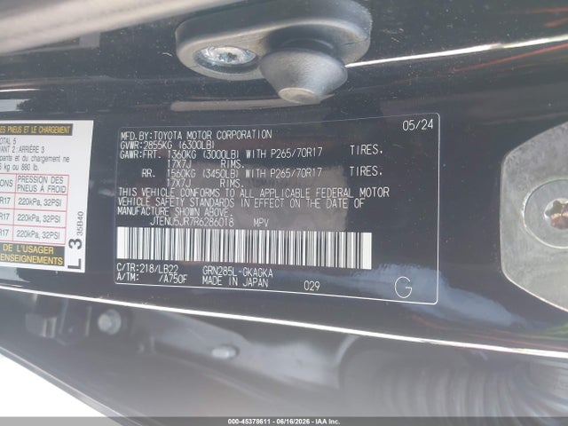 Toyota 4runner Sr5 Premium 2024 JTENU5JR7R6286018 Image 9