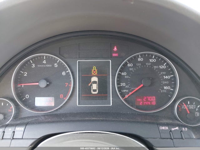 45378682 :رقم المزاد ، WAUAF78E65A566139 vin ، 2005 Audi A4 2.0t مزاد بيع
