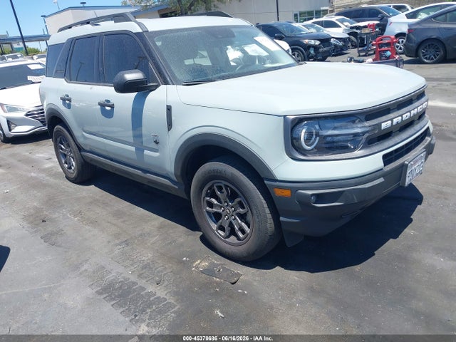 45378686 :رقم المزاد ، 3FMCR9B65NRD86362 vin ، 2022 Ford Bronco Sport Big Bend مزاد بيع