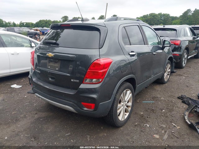 Auction sale of the 2017 Chevrolet Trax Premier, vin: 3GNCJRSBXHL254219, lot number: 45378765