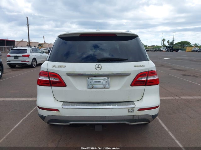 Aukcja sprzedaży 2015 Mercedes-benz Ml 350 4matic, vin: 4JGDA5HB1FA524726, numer aukcji: 45378785