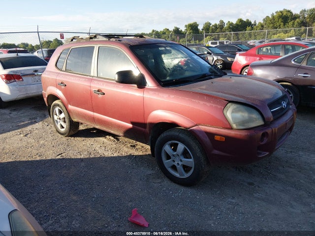 2006 Hyundai Tucson Gl მანქანა იყიდება აუქციონზე, vin: KM8JM12B26U353625, აუქციონის ნომერი: 45378910