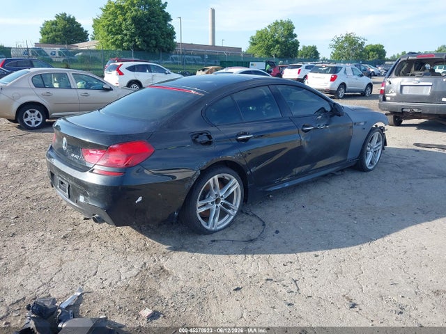 2015 Bmw 640i Gran Coupe მანქანა იყიდება აუქციონზე, vin: WBA6A0C5XFD318947, აუქციონის ნომერი: 45378923