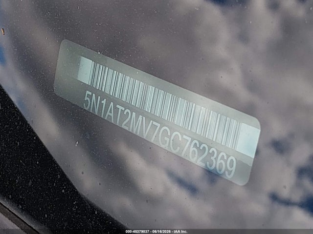 45379037 :رقم المزاد ، 5N1AT2MV7GC762369 vin ، 2016 Nissan Rogue S/sl/sv مزاد بيع