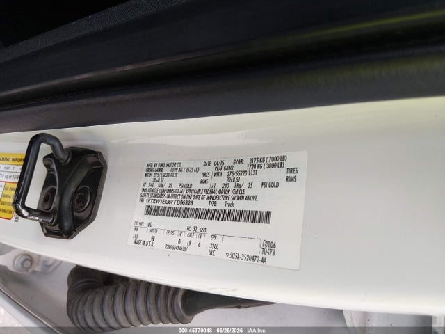 Ford F-150 Platinum 2015 1FTEW1EG6FFB06328 Image 9
