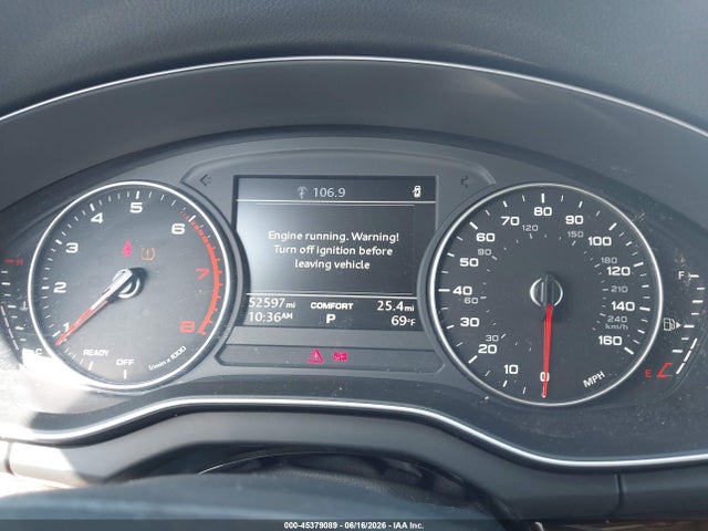 2018 Audi Q5 2.0t Premium/2.0t Tech Premium მანქანა იყიდება აუქციონზე, vin: WA1ANAFY1J2153589, აუქციონის ნომერი: 45379089