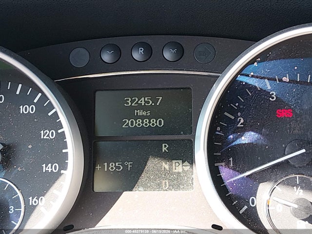 Aukcja sprzedaży 2011 Mercedes-benz Ml 350 4matic, vin: 4JGBB8GB9BA626227, numer aukcji: 45379139