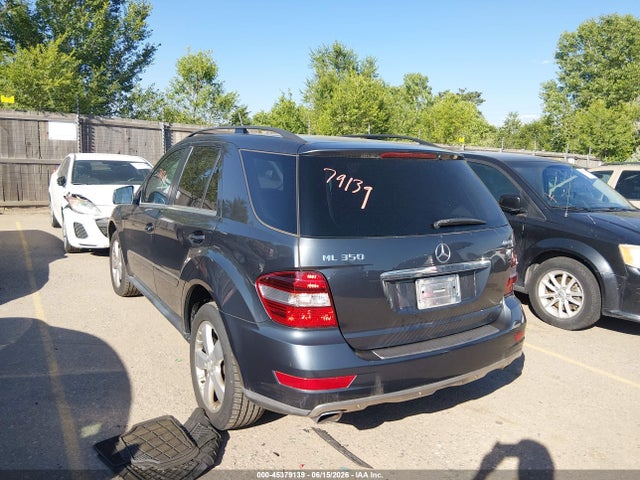 Aukcja sprzedaży 2011 Mercedes-benz Ml 350 4matic, vin: 4JGBB8GB9BA626227, numer aukcji: 45379139