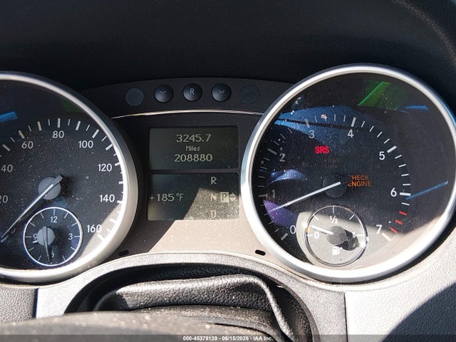 Aukcja sprzedaży 2011 Mercedes-benz Ml 350 4matic, vin: 4JGBB8GB9BA626227, numer aukcji: 45379139