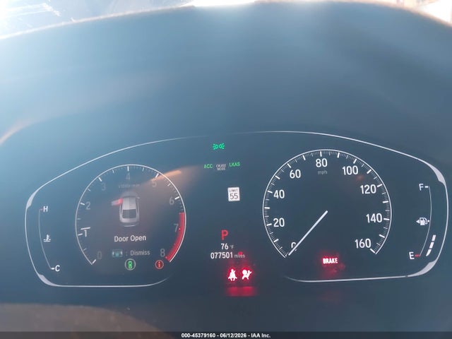 45379160 :رقم المزاد ، 1HGCV1F37JA152523 vin ، 2018 Honda Accord Sport مزاد بيع
