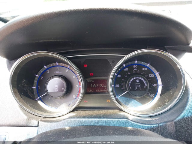2014 Hyundai Sonata Gls მანქანა იყიდება აუქციონზე, vin: 5NPEB4AC5EH899612, აუქციონის ნომერი: 45379187