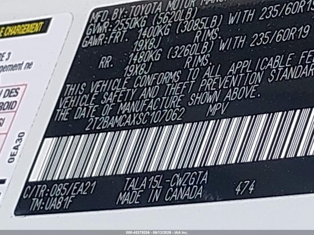 Lexus Rx 350 Premium 2025 2T2BAMCAXSC107062 Image 9
