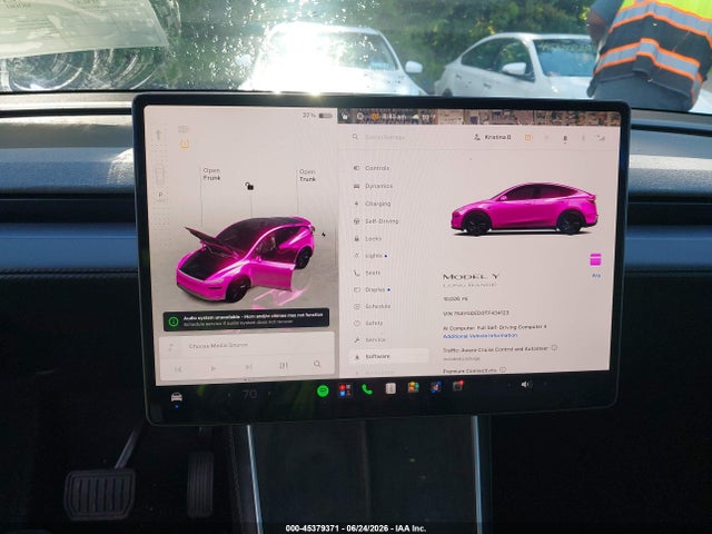 Aukcja sprzedaży 2026 Tesla Model Y Premium Rear-wheel Drive/rear-wheel Drive, vin: 7SAYGDED0TF434123, numer aukcji: 45379371