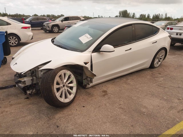 Продажа на аукционе авто 2021 Tesla Model 3 Standard Range Plus Rear-wheel Drive, vin: 5YJ3E1EA3MF850346, номер лота: 45379377