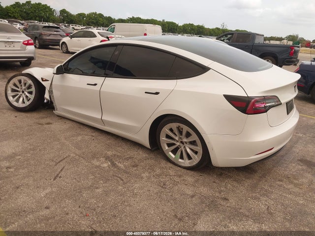 Продажа на аукционе авто 2021 Tesla Model 3 Standard Range Plus Rear-wheel Drive, vin: 5YJ3E1EA3MF850346, номер лота: 45379377