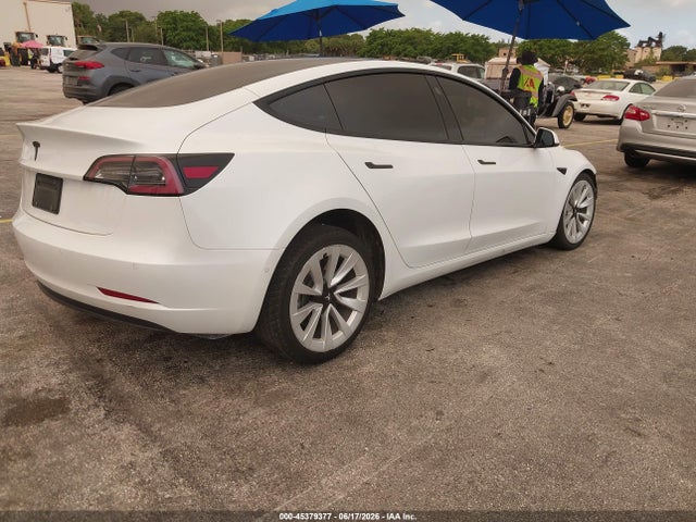 Продажа на аукционе авто 2021 Tesla Model 3 Standard Range Plus Rear-wheel Drive, vin: 5YJ3E1EA3MF850346, номер лота: 45379377