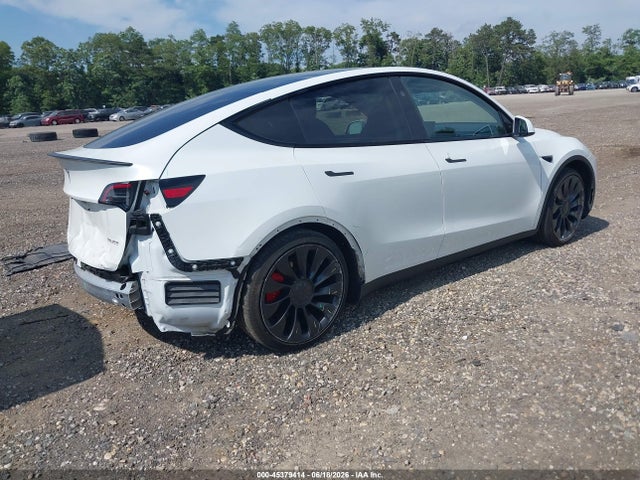 2025 Tesla Model Y Performance Dual Motor All-wheel Drive მანქანა იყიდება აუქციონზე, vin: 7SAYGDEF4SF298501, აუქციონის ნომერი: 45379414