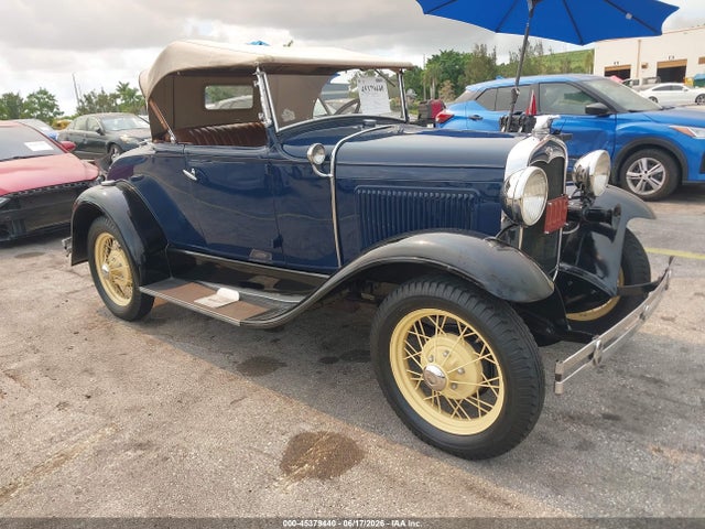 Продаж на аукціоні авто 1931 Ford Model A Roadster, vin: A4142825, номер лоту: 45379440