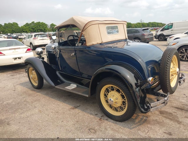 Продажа на аукционе авто 1931 Ford Model A Roadster, vin: A4142825, номер лота: 45379440