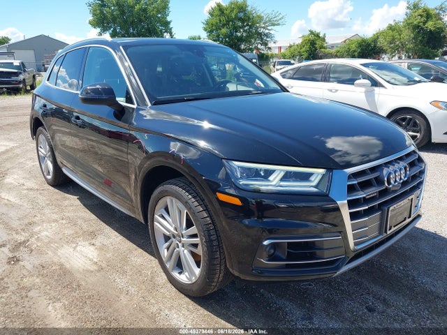 2018 Audi Q5 2.0t Premium მანქანა იყიდება აუქციონზე, vin: WA1CNAFY2J2055308, აუქციონის ნომერი: 45379446