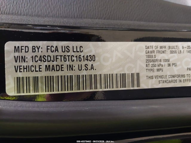 Dodge Durango Pursuit Awd 2026 1C4SDJFT6TC161430 Image 9