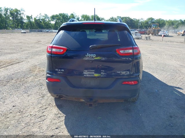 2016 Jeep Cherokee Sport მანქანა იყიდება აუქციონზე, vin: 1C4PJMABXGW193431, აუქციონის ნომერი: 45379512