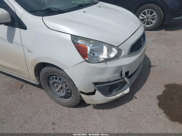 2020 Mitsubishi Mirage Es მანქანა იყიდება აუქციონზე, vin: ML32A3HJ7LH001806, აუქციონის ნომერი: 45379552