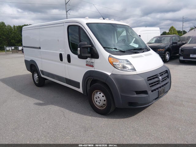 2018 Ram Promaster 1500 Low Roof 136 Wb მანქანა იყიდება აუქციონზე, vin: 3C6TRVAG9JE138583, აუქციონის ნომერი: 45379638